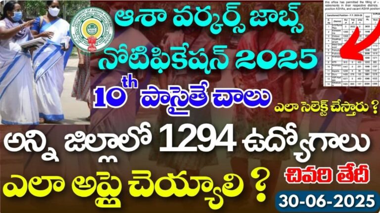 Asha worker jobs Release